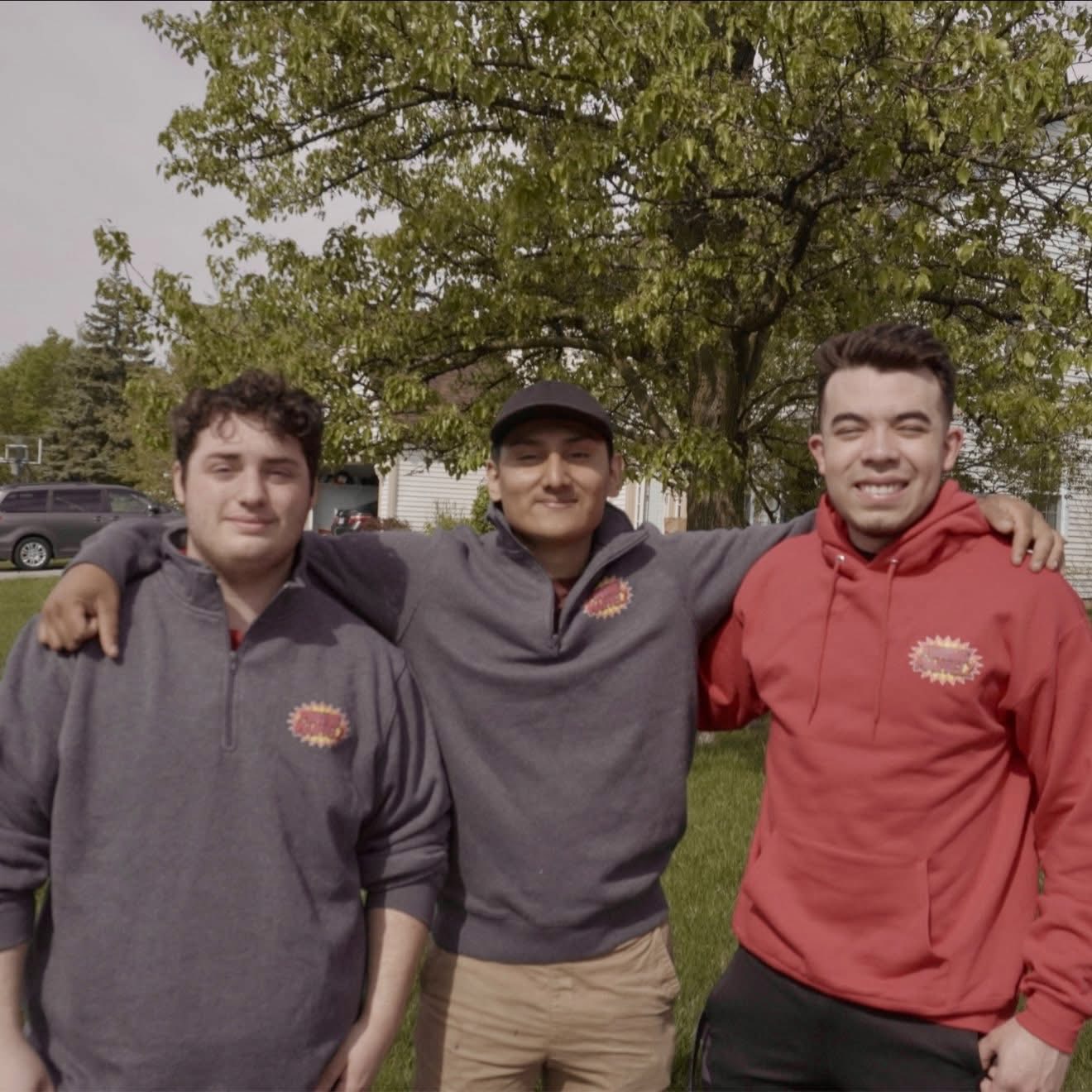 Happy Team After a Job Well Done